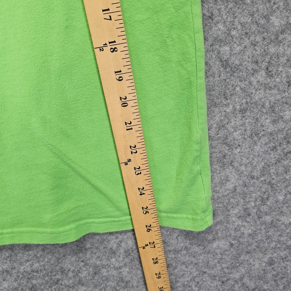 Polo Ralph Lauren T Shirt Boys L 14 16 Lime Green Pony Logo School Preppy Tee - Picture 6 of 8